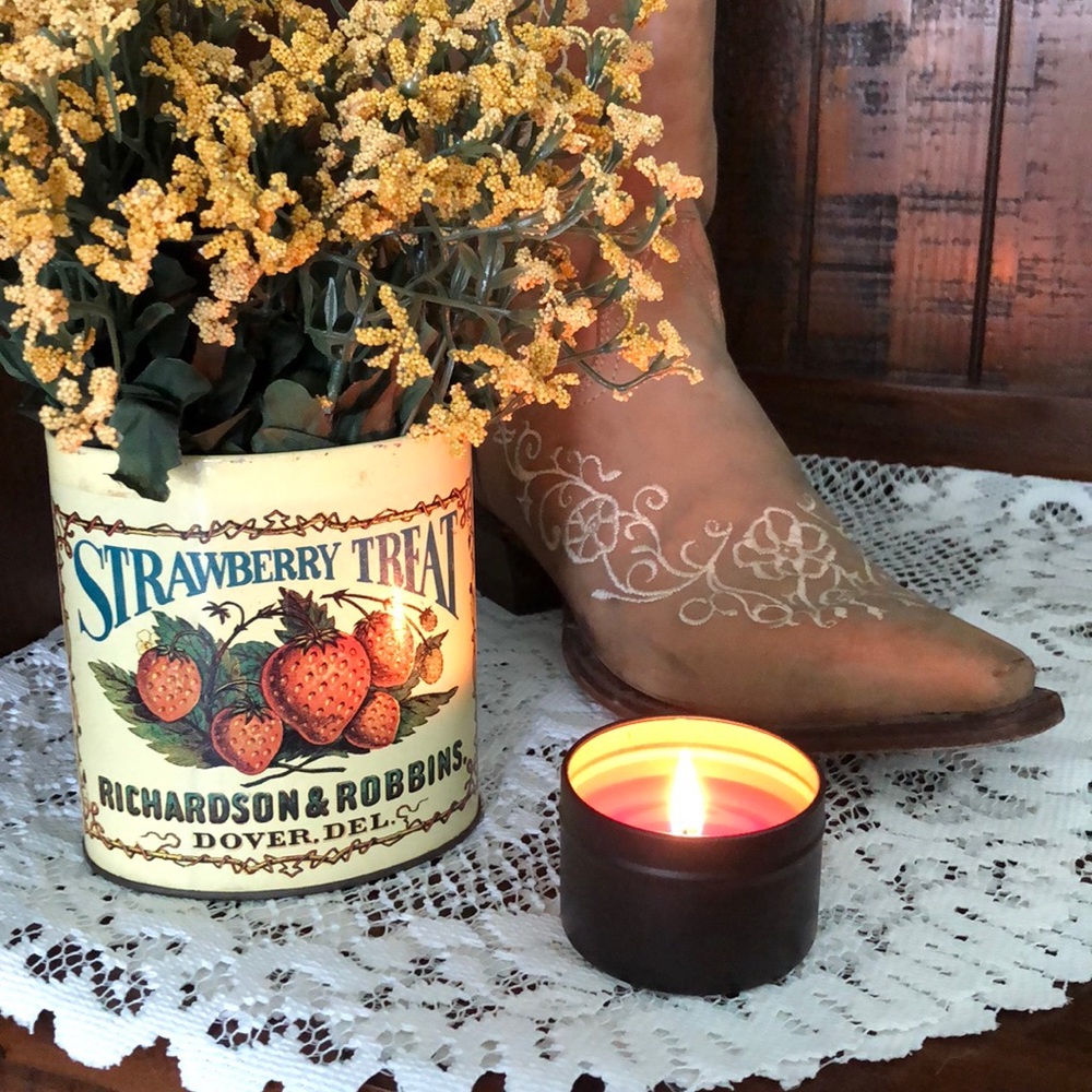 2/$12🔺5oz Unscented soy candle